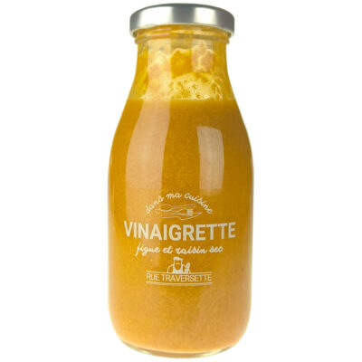 Vinaigrette figue et raisin 240g, Rue Traversette